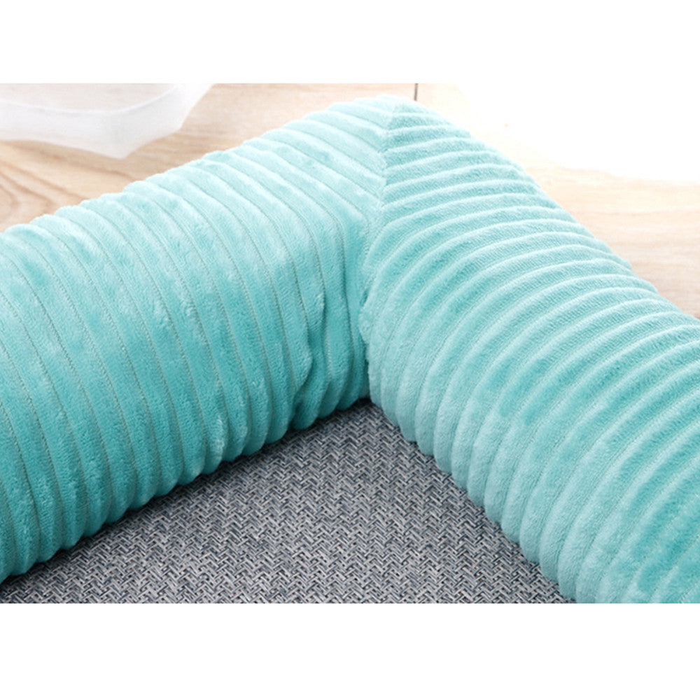 Cama para perros y gatos tipo sofá (verde)